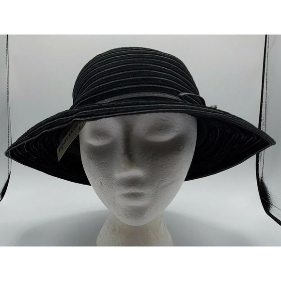 Black Sarasota by August Accessories Women's Hat - Picture 1 of 8